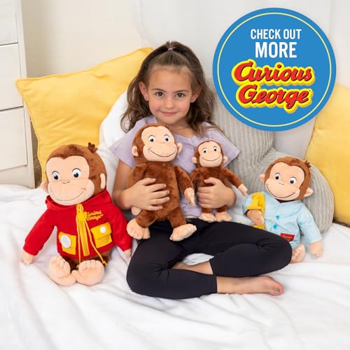 Curious George Plush Monkey Stuffed Toy - 8