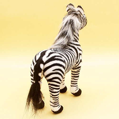 JESONN 12-Inch Zebra Plush Stuffed Animal Toy
