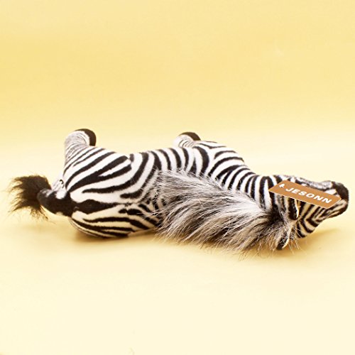 JESONN 12-Inch Zebra Plush Stuffed Animal Toy