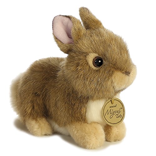 Miyoni Baby Bunny Stuffed Animal - 7 Inches