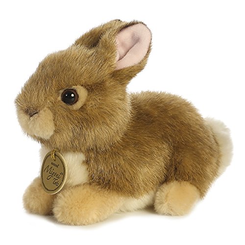 Miyoni Baby Bunny Stuffed Animal - 7 Inches