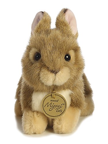 Miyoni Baby Bunny Stuffed Animal - 7 Inches