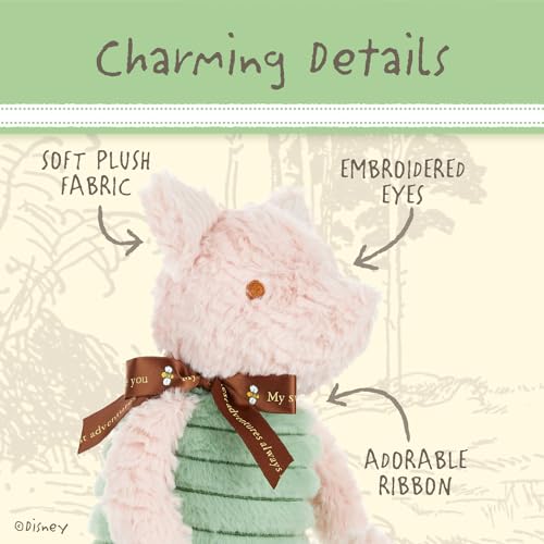 Winnie the Pooh Piglet Stuffed Animal - 9 Inch