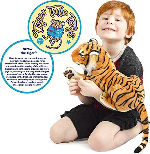 VIAHART Arrow The Tiger Plush Stuffed Animal 17