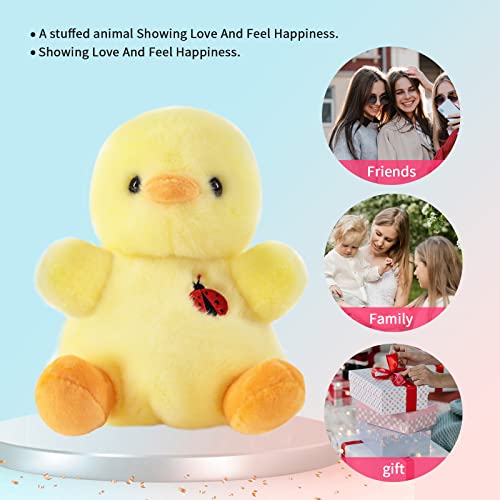 8" Duck Stuffed Animal Plushie for Animal Parties