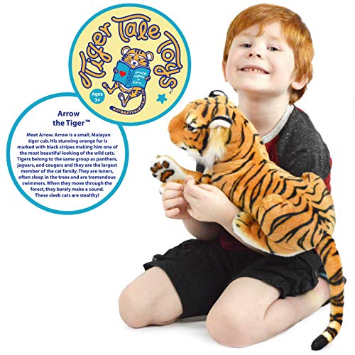 VIAHART Arrow The Tiger Plush Stuffed Animal 17