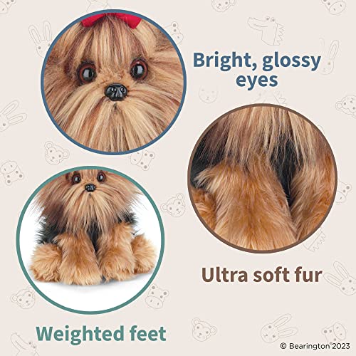 Chewie The Yorkie Realistic Stuffed Animal - 13 Inch