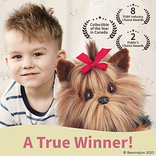 Chewie The Yorkie Realistic Stuffed Animal - 13 Inch