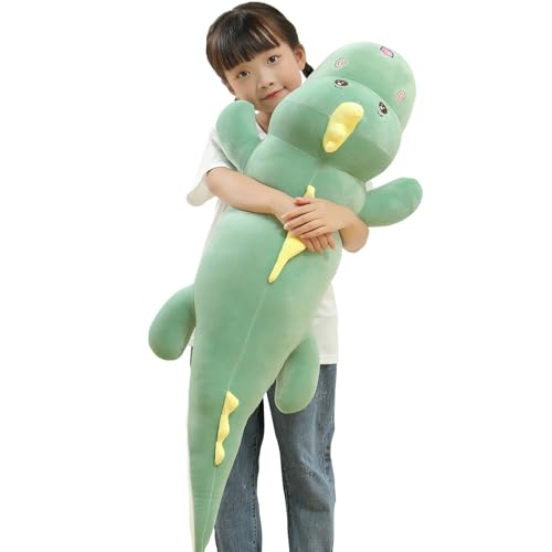 Giant Plush Dinosaur Pillow Toy for Kids