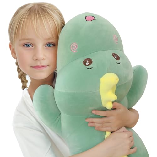 Giant Plush Dinosaur Pillow Toy for Kids