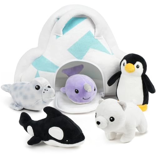 BenBen Ocean Stuffed Animal Set with 5 Plushies