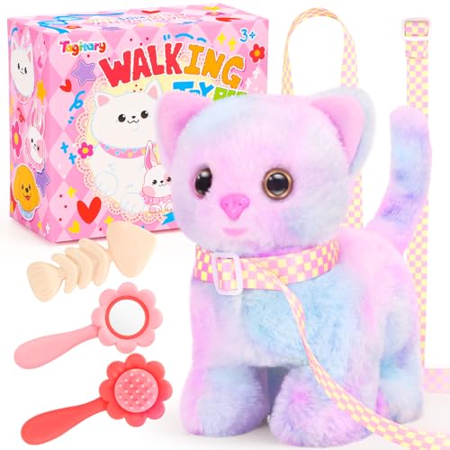 Interactive Moving Plush Cat Toy for Kids