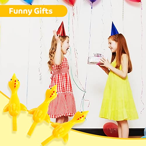POPLAY Flying Chicken Slingshot - Funny Party Favors