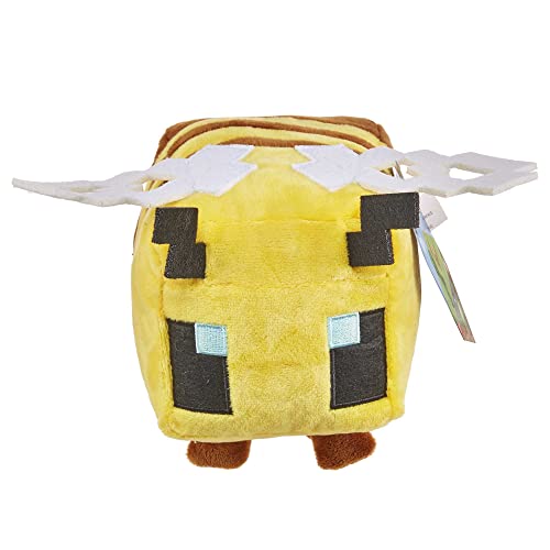 Minecraft Plush Bee Plush Toy – 8-Inch Soft Doll