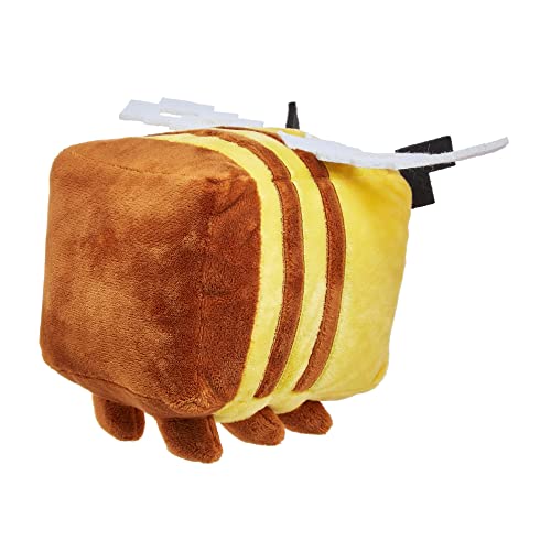 Minecraft Plush Bee Plush Toy – 8-Inch Soft Doll