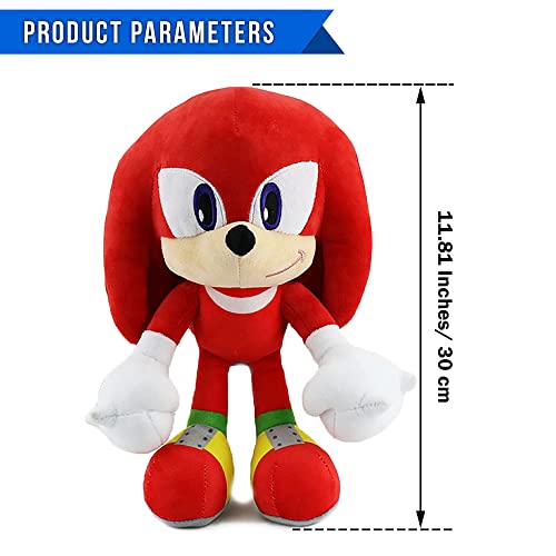 Adenzai 12'' Red Sonic Knuckles Plush Toy