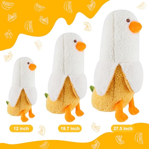 Banana Duck Weighted Plush Toy for Kids