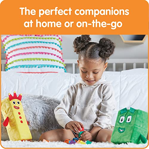 Numberblocks Three and Four Plush Figures Set