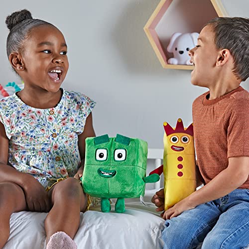 Numberblocks Three and Four Plush Figures Set