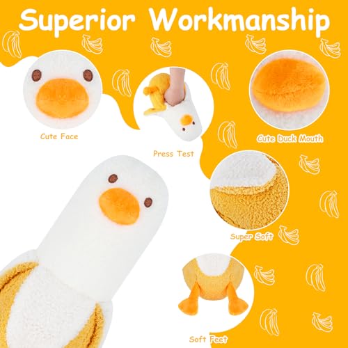 Banana Duck Weighted Plush Toy for Kids