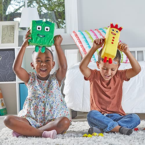Numberblocks Three and Four Plush Figures Set