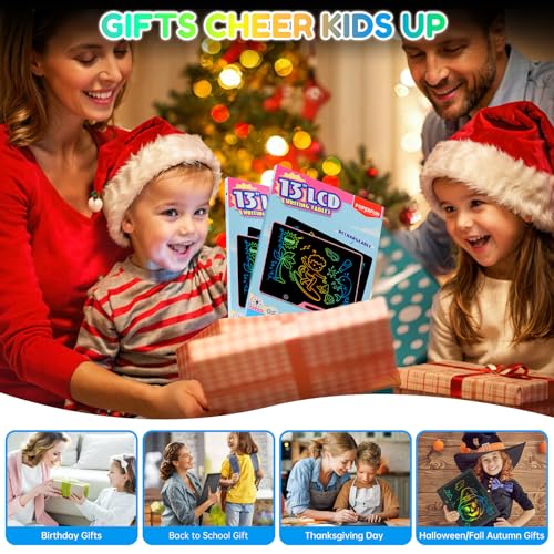 Colorful 13-Inch LCD Writing Tablet for Kids