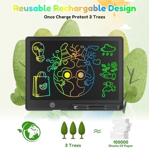 Colorful 13-Inch LCD Writing Tablet for Kids