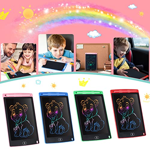 4-Pack LCD Writing Tablets for Kids - 8.5 Inch