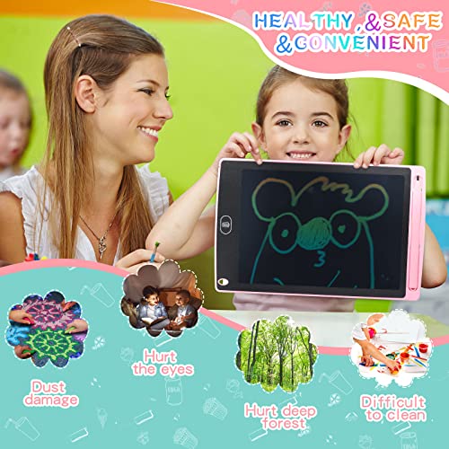 4-Pack LCD Writing Tablets for Kids - 8.5 Inch
