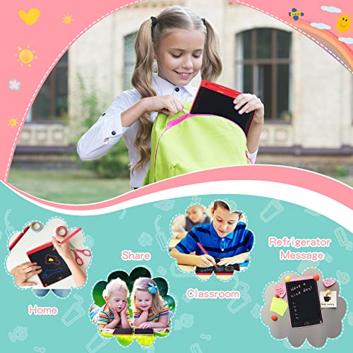 4-Pack LCD Writing Tablets for Kids - 8.5 Inch