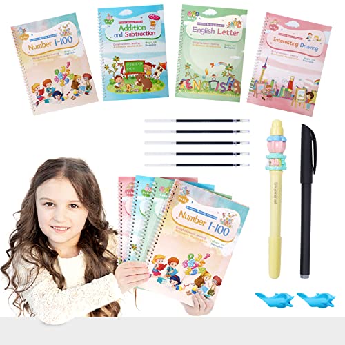 Magical Handwriting Practice Workbooks for Kids