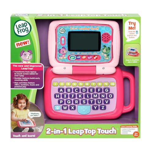 LeapFrog 2-in-1 LeapTop Touch - Pink Edition