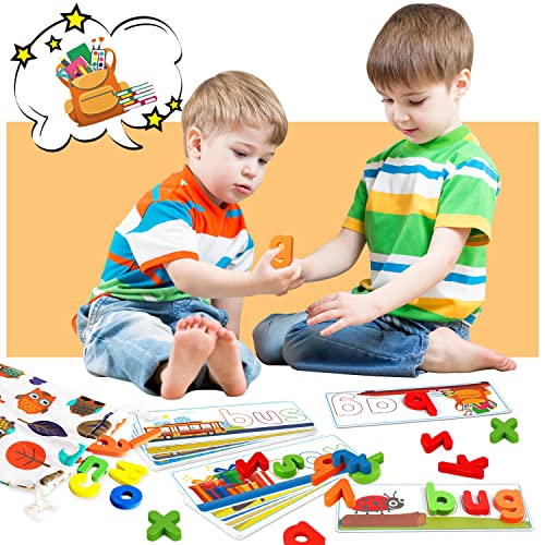 See & Spell Letter Matching Game for Kids