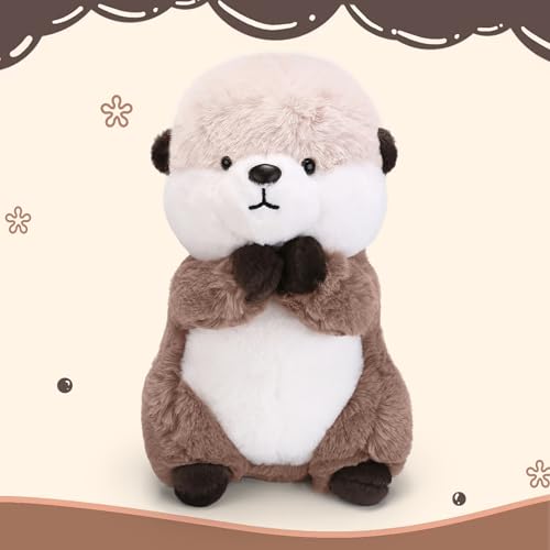 9.8 Inch Soft Otter Plush Toy for Kids