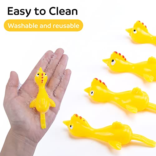 POPLAY Flying Chicken Slingshot - Funny Party Favors