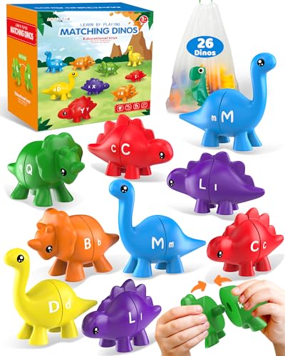 Dinosaur Alphabet Learning Toys for Toddlers