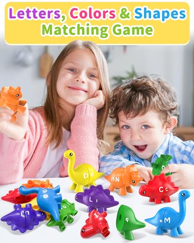 Dinosaur Alphabet Learning Toys for Toddlers