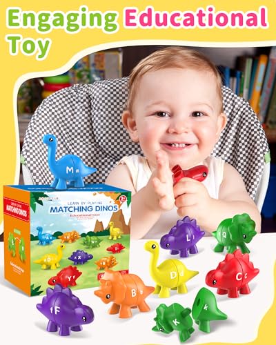 Dinosaur Alphabet Learning Toys for Toddlers