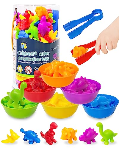 Counting Dinosaurs Montessori Learning Toys for Kids