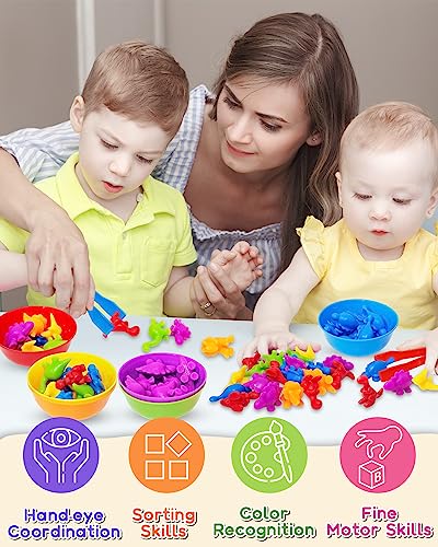 Counting Dinosaurs Montessori Learning Toys for Kids