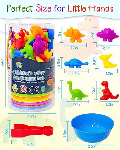Counting Dinosaurs Montessori Learning Toys for Kids