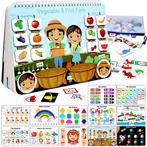 Montessori Busy Book: Sensory Activity for Kids