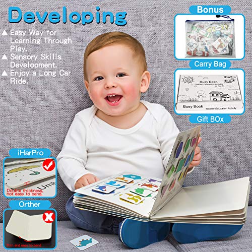 Montessori Busy Book: Sensory Activity for Kids