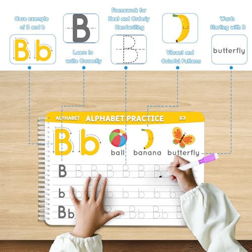Preschool Handwriting & Alphabet Learning Workbook