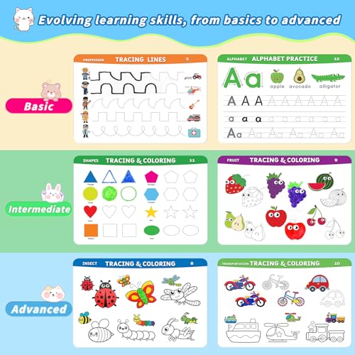 Preschool Handwriting & Alphabet Learning Workbook