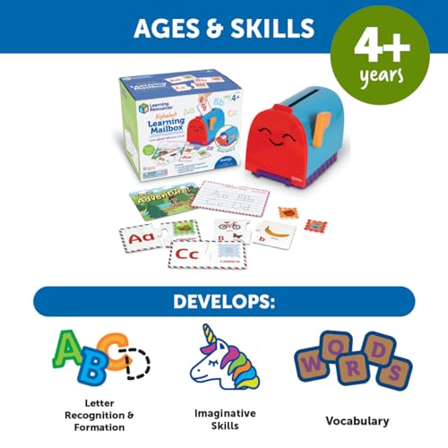 Alphabet Learning Mailbox - Fun ABC Toy for Kids