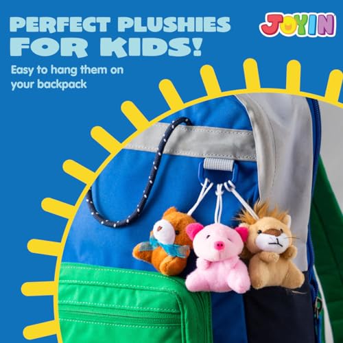 12 Pack Random Mini Animal Plush Toy Assortment