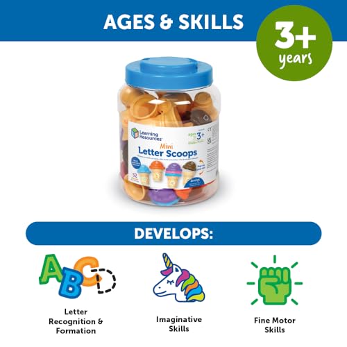 Mini Letter Scoops - Fun Alphabet Learning Toys