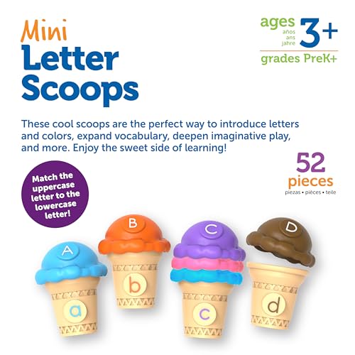 Mini Letter Scoops - Fun Alphabet Learning Toys
