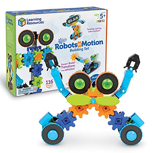 Gears! Gears! Gears! Robot Building Set for Kids